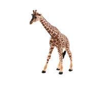 PLAFOPE Figura Giraffa in Pvc Marrone da 80g, Giocattolo Animale Selvaggio Creativo e Realistico per Stimolare L'intelligenza, per Casa e Ufficio