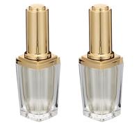 PLAFOPE Flaconi Vuoti per Smalto 10ml in Acrilico 2 Pezzi con Protezione Dalla Luce per Oli Cuticole e Trattamenti Unghie, per DIY e Creazione Smalti Personalizzati Colore Colore Casuale