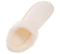 PLAFOPE Fodera Interna in Cotone Rimovibile e Lavabile per Sandali e Scarpe, Calda e Soffice, per L'autunno, Colore Bianco, Design Adorabile