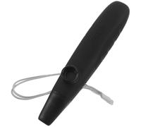 PLAFOPE Kazoo di Plastica Nero con Doppio Foro, Set da 1 con 8 Diaframmi e 1 Bocchino, Strumento Musicale Portatile per Festival e Party, Facile da Suonare e Pulire