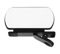 PLAFOPE Kit Clip in Vetro PVC Nero con Specchio Regolabile per Smartphone con Borsa per Migliorare la Riflessione e libertà di Scatto Accessorio per Fotografia e Viaggio