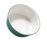 PLAFOPE Lavabo in Plastica Doppio Colore Verde-bianco, Grande Bacinella Multiuso per Lavaggio Domestico e Pediluvio, Lavello Resistente per Casa e Salone, Superficie Liscia e Capacità