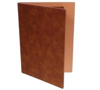 PLAFOPE Marrone Cartella Documenti A4 in Cuoio Multifunzione per Studio | Organizzatore per Contratto, Chiusura Magnetica, Resistente All’usura, Uso Outdoor e Studio