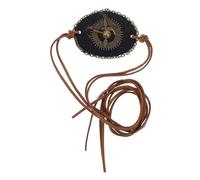 PLAFOPE Maschera Per Gli Occhi in Pelle Copertura Dell'occhio Dell'ingranaggio Retrò Copertura Per Gli Occhi Da Festa Accessorio Per Feste Ornamento Della Benda Sull'occhio Pu Black