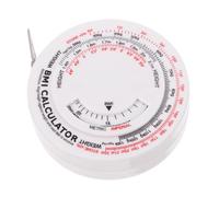 PLAFOPE Metro a Nastro per Misurare Grasso Corporeo 1,5 M, Calcolatore Bmi Rotondo in Plastica, Strumento di Monitoraggio della Salute per Misurazioni Precise della Vita e Fitness,