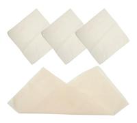 PLAFOPE Panno per Filtrare Latte di Soia in Garza Fine Alimentare 60 Cm Quadrato 4 Pezzi per Tofu e Cucina a Vapore, Tessuto Filtrante Riutilizzabile per Uso Domestico e Preparazioni