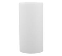 PLAFOPE Paralume Cilindro in Vetro Bianco per Sostituzione, Ricambio per Lampade da Terra e Pendolo, Stile Minimalista Contemporaneo, Installazione Facile