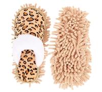 PLAFOPE Pattine Pulizia Pavimenti in Microfibra Riutilizzabili Antiscivolo e Resistenti Scarpe Casa Comode per Pulizia Silenziosa e Assorbente Adatte Maggioranza