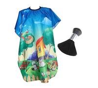 PLAFOPE Per Taglio Per Bambini Set Da 2 Pezzi Per Parrucchiere Per Bambini Con Strumenti Da Barbiere E Spolverino Per Il Collo