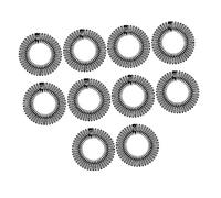 PLAFOPE Pettine Elastico Circolare Di Dimensioni Universali Supporto Per Fascia Per Supporto Per Fascia Per in Materiale Abs Set Da 10 Pezzi