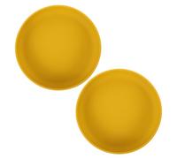 PLAFOPE Piatti Rotondi Anti-rovesciamento in Silicone Base Ventosa 2pezzi per Anziani e Adulti Autonomia nella Alimentazione