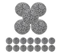 PLAFOPE Pietre Aromaterapia Vulcanica Naturale Senza Diffusore Oli Essenziali per Casa Auto e Ufficio Pietre Profumate Grigie per Decorazione e Rilassamento Ambientale