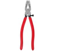 PLAFOPE Pinza Rompivetro 8 Pollici Ganascia Curva per Taglio Vetro Utensile per Vetrate Colorate e Mosaici Strumento Professionale per Lavorazione e Troncatura Vetro Artigianale