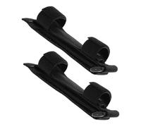 PLAFOPE Polsino Portautensili Regolabile 2 Pezzi Supporto Elastico Antiscivolo Per Anziani e Disabili Utensili Da Pranzo Accessorio Ergonomico Per Pasti Assistiti