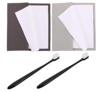 PLAFOPE Pulizia Gioielli Argento con Panni Antipatinatura e Spazzole Morbide Kit Portatile per Restaurare e Lucidare Orecchini Posate e Argenteria