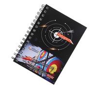 PLAFOPE Quaderno Compatto per Punteggio Tiro con L'Arco e Compound Bow: Strumento per Allenamento e Gare con Fogli per Competizioni e Rilegatura Spiralata