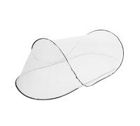 PLAFOPE Rete pieghevole a zanzariera pieghevole zanzare tende da picnic per esterni Mosquito Net con cerniera Mosquito Net Tent nylon bianca