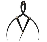 PLAFOPE Righello Sopracciglio in Acciaio Inossidabile Regolabile Per Trucco e Microblading Strumento Di Posizionamento e Misurazione Per Sopracciglia Precise Per Principianti e Professioni