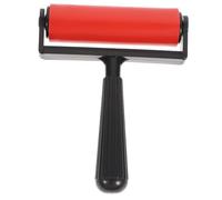 PLAFOPE Rodillo De Goma para Grabado Herramienta De Estampado con Cilindro Liso para Impresión Artística Manualidades Mango Desmontable Fácil Limpieza