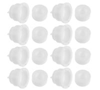 PLAFOPE Set 10 Pompe Spremi-dentifricio in Silicone per Dispenser Automatico, Ricambio Antigoccia per Bagno, Valvola Igienica per Tubetti Compatibili Diversi Marchi