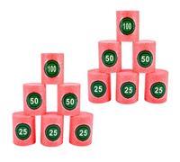 PLAFOPE Set 12 Bersagli in Eva per Giochi da Esterno, per Festa Estiva, per Rilassare gli Occhi e Migliorare la Coordinazione Mano-occhio