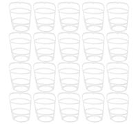 PLAFOPE Set da 20 Retine Porta Flacone per Infusione Riutilizzabili in Plastica, Borsa a Rete per Soluzione Salina, Accessori Ospedalieri Compatibili, Conservazione Sicura