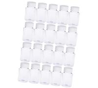 PLAFOPE Set di 20 Bottiglie Vuote da 80ml in Pet Tappo a Vite, Contenitori per Liquidi per Uso Domestico e Sperimentazioni