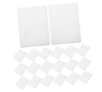 PLAFOPE Set Di 25 Carte In Pvc Carte Di Organizzatore Per Da Lavoro Biglietti D'Auguri Custodia Per Carta D'Identità Custodia Per