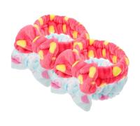 PLAFOPE Set Di 4 Fasce Per Da Donna Per Trucco Viso E Lavaggio Elastiche Per La Della Pelle