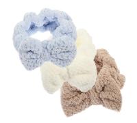 PLAFOPE Set Di Fasce Per Il Lavaggio Del Viso Con Fiocco Per Donna Per La Spa Delicate Sulla Pelle E Comode