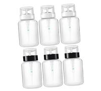 PLAFOPE Set Di Flaconi Ricaricabili Per Solvente Per Smalto Con Serratura Da 210 Ml Flaconi Dispenser Vuoti Portatili Design Mini