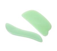 PLAFOPE Set Di Rulli Per Il Viso Portatili 2 Pezzi Strumenti Guasha Per Lo Scrub Del Viso E La Routine Di Bellezza
