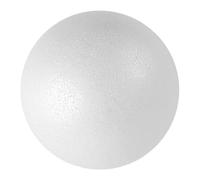 PLAFOPE Sfera di Polistirolo Bianca da Palla Rotonda Liscia in Schiuma per Progetti Fai da Te Decorazioni e Artigianato Scolastico