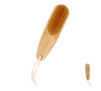 PLAFOPE Smerigliatrice Piede Spazzola Per Le Dita Lima Per Piedi Carta Vetrata Spazzola Per I Piedi Massaggio In Legno Spazzola Di Rimozione Piedi Scrubber Con Manico In Legno Foot