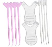 PLAFOPE Spazzola Per Ciglia Per Lifting Ciglia Kit Di Extension Ciglia Da 60 Pezzi Set Di Strumenti Per Permanente Ciglia Leggero E Portatile