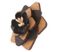 PLAFOPE Spilla da Bavero Floreale in Legno per Uomo, Design Delicato e Semplice, Materiale Resistente che Non Sbiadisce, Facile da Usare, per Matrimonio e Festa