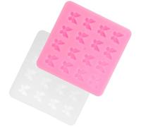 PLAFOPE Stampi in Silicone Cioccolatini e Decorazioni a Forma di Farfalle 2 Facili da Pulire e Resistenti al Frigorifero Colore Casuale per Dolci e Decorazioni di Torte