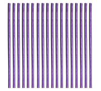 PLAFOPE Striscia Decorativa Interna Viola per Bocchette di Ventilazione Auto, Set da 60 Pezzi in PVC, Modanatura per Cruscotto Installazione Senza Attrezzi, Accessori per Interni Auto