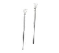 PLAFOPE Strumenti per Ceramica e Terracotta 2 Pezzi, Utensili per Modellare Argilla in Metallo, Pennello per Texture Filo per Sculture e Statuette, Adatti a Principianti e Artisti