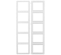 PLAFOPE Strumento per Tagliare Timbri Forma per Feste Fustella Stampo per Realizzare Cornici Artigianato Fustella Bordo in Acciaio al Carbonio Produttore di Timbri Francobollo