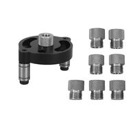 PLAFOPE strumento per tassellare localizzatore di punzoni per tasselli guida di foratura per la lavorazione del legno maschere per la lavorazione del legno Black