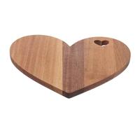 PLAFOPE Tagliere in Legno Forma di Cuore Elegante e Portatile per Cucina Professionale, per Verdure e Formaggi Durante Picnic o Festa degli Innamorati