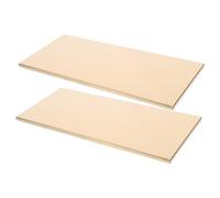 PLAFOPE Targhetta Elegante Inossidabile e Acciaio 2 Porta in Pezzi Ufficio 25x11cm Retro Autoadesivo Resistente per Porte e Pareti di Corridoi e Stanze