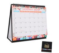 PLAFOPE Tavolo Inglese con Planner Mensile Spiralato Autonomo per Ufficio e Casa Giornaliero Stand Up per Organizzazione e Decorazione Scrivania