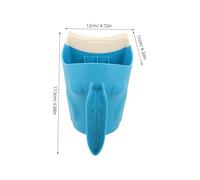 PLAFOPE Tazza Bagnetto per Design Ranocchio e Facile da Impugnare Risciacquo Shampoo Sicuro per Ragazzo Ragazza e per da Bagno Ergonomico e