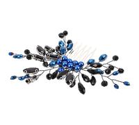 PLAFOPE Testamento del matrimonio Accessori per capelli da sposa Pettine per capelli da sposa Accessori nuziali Blue