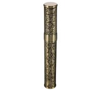 PLAFOPE Tubo Porta Sigari Singolo in Metallo Ermetico, Custodia Portasigari da Viaggio Compatta per Uomo, Humidor Portatile Piccolo per Conservazione Aromi e Freschezza in Viaggio,