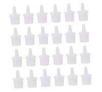 PLAFOPE Ugelli Di Ricambio Per Flacone Di Colla Per Extension Ciglia, Set Da 100 Pezzi, Bocca Di Bottiglia Anti-intasamento, Materiale Resistente e Durevole, Per Saloni Di Bellezza e Uso Professionale