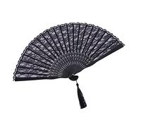 PLAFOPE Ventaglio Vintage Flessibile Ventaglio Pieghevole Retro per Donne Accessorio e Portatile per e Feste