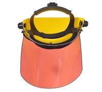 PLAFOPE Visiera Protettiva per Saldatura in PC e Pvc Leggera e Resistente, Protezione Frontale da Schegge di Ferro per Operazioni di Lavoro e Progetti Fai da Te